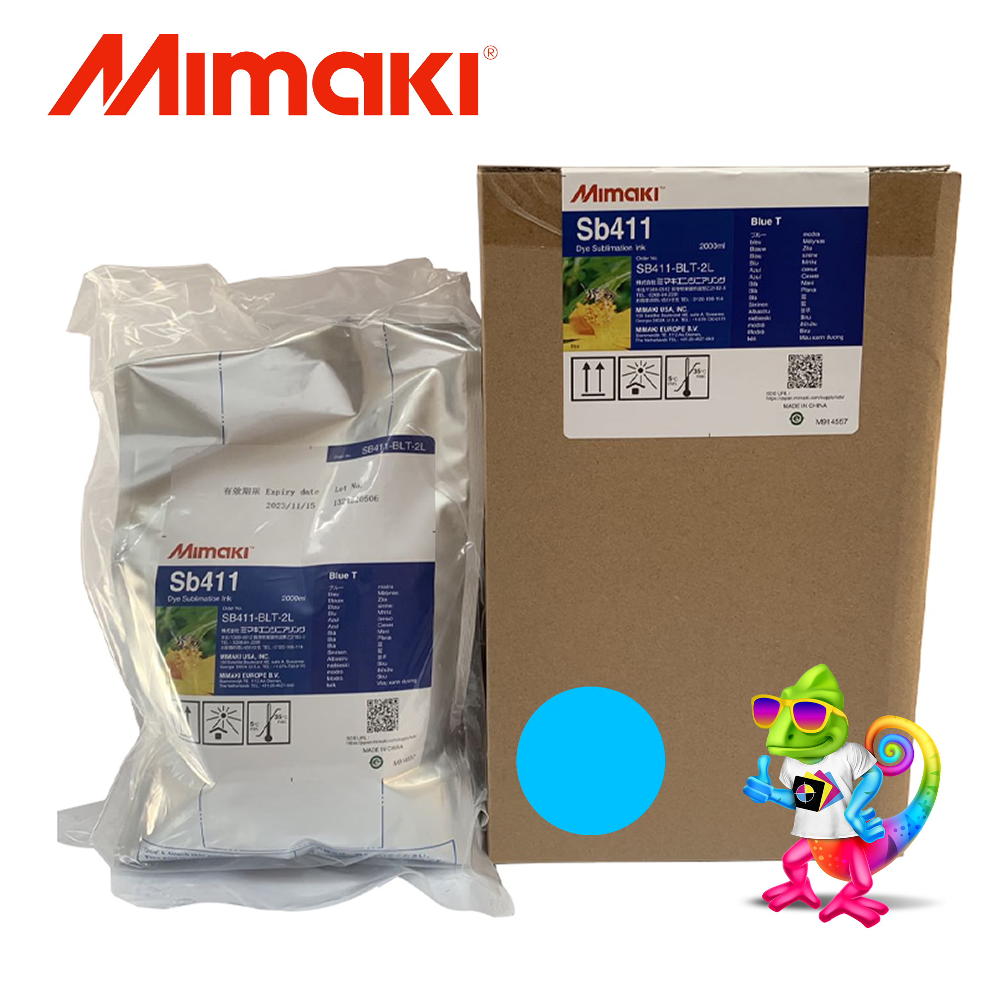 Mimaki SB411 Dye Sublimation Ink - BAG