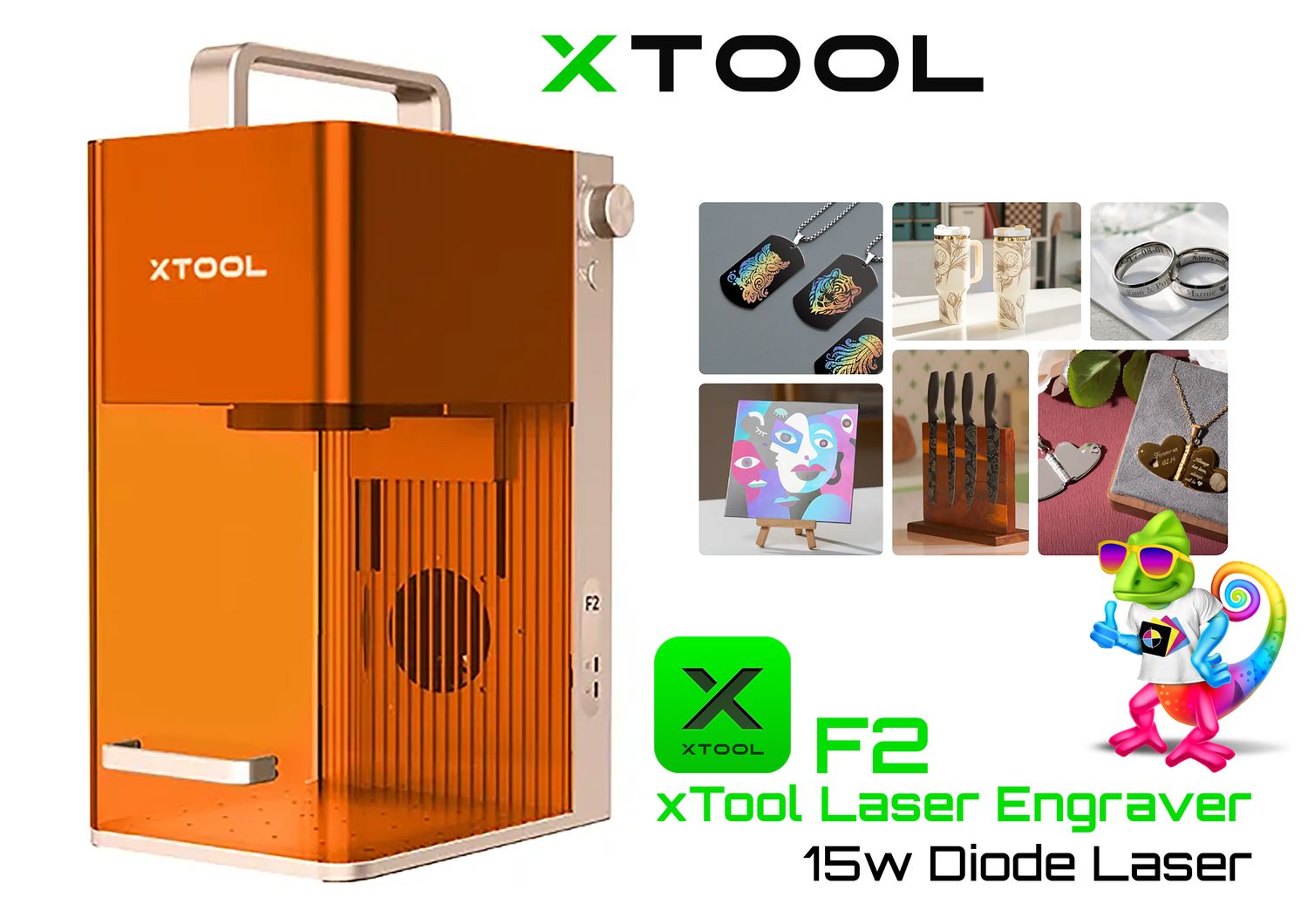 xTool F2 Dual Laser Engraver