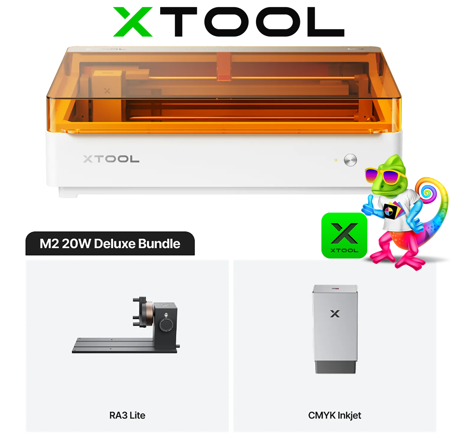 xTool M2 Laser Cutter & Engraver - Bundle
