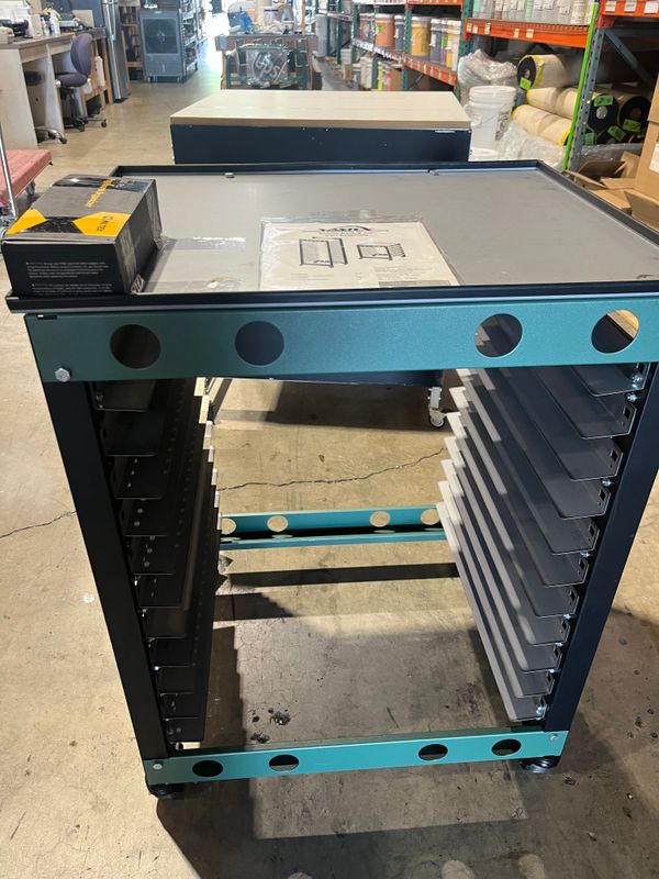 USED - Vastex Screen Rack & Job Cart USED - Vastex Screen Rack & Job Cart