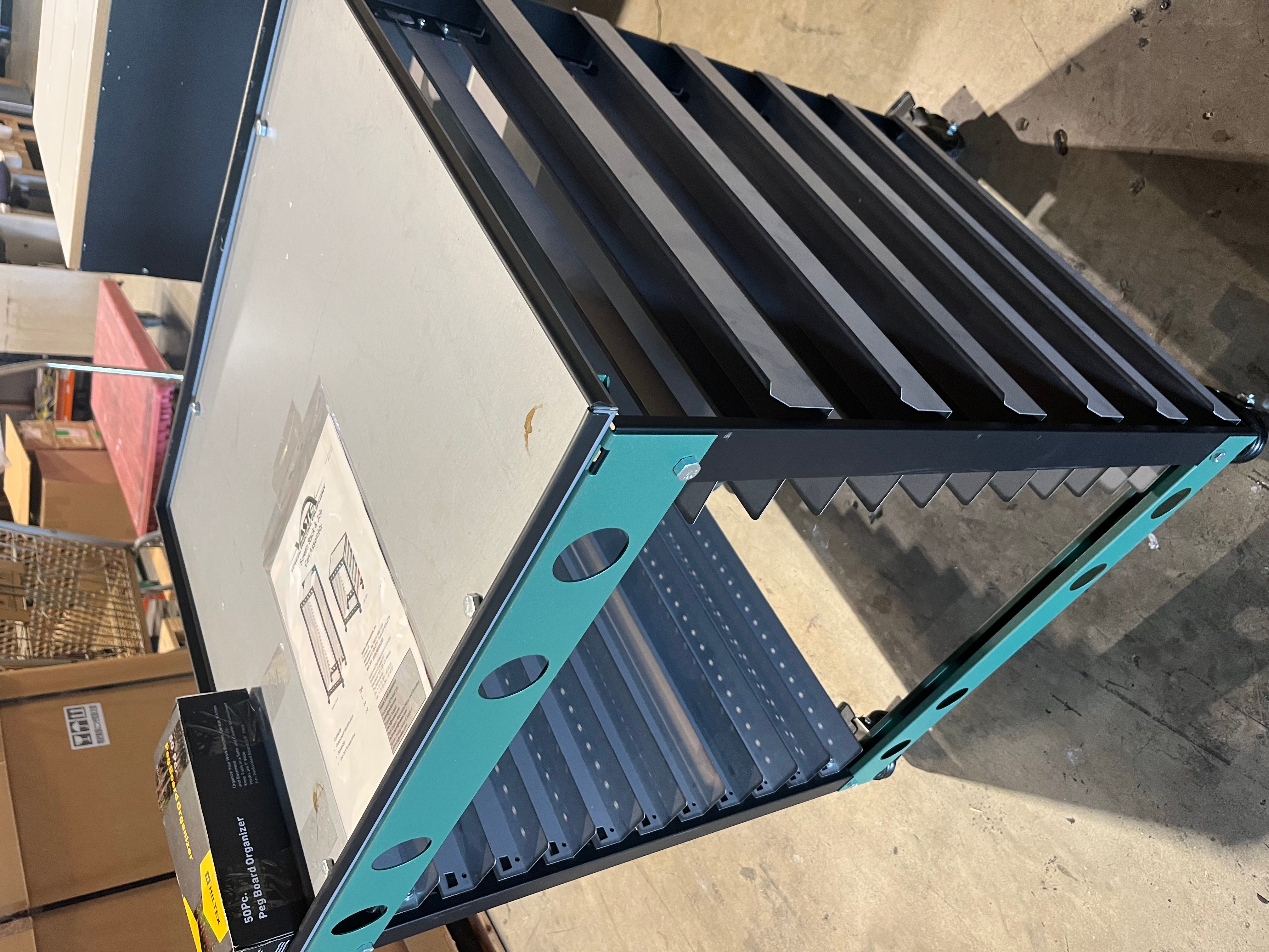 USED - Vastex Screen Rack & Job Cart