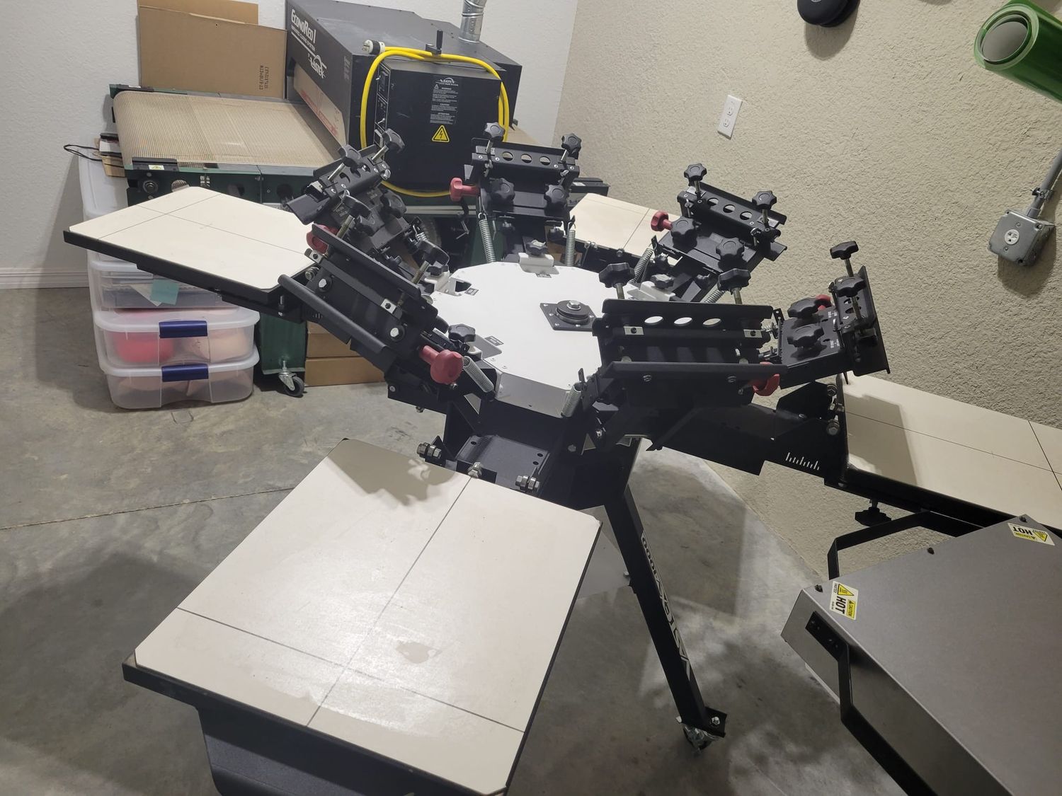 USED - Vastex V1000 Manual Press 6c/4s