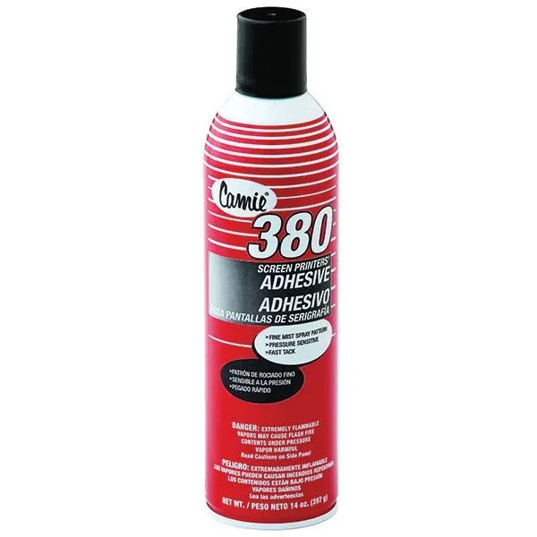 Camie 380 Flash Mist Adhesive Spray