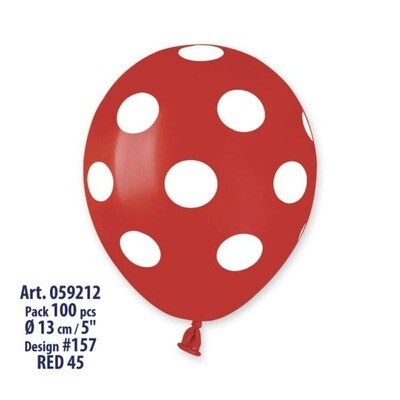 AS50: #045 Red Polka Dot 921373