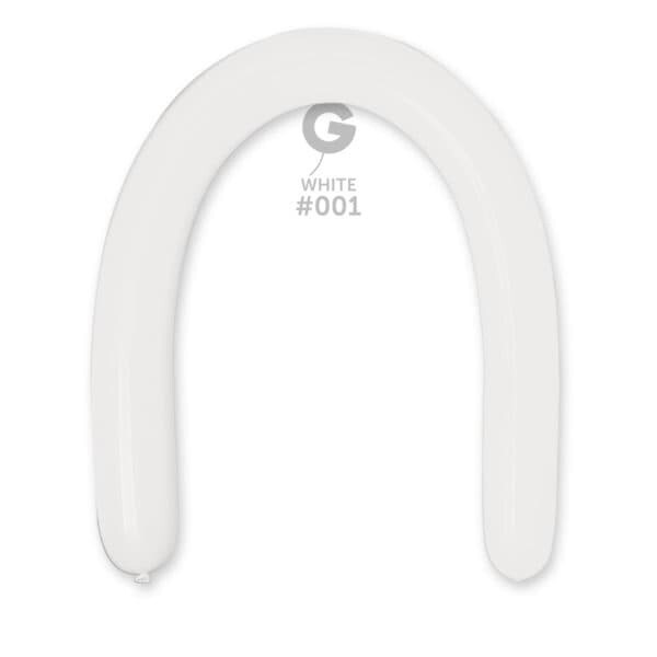 D6: #001 White 360103 Standard Color 3/50 in