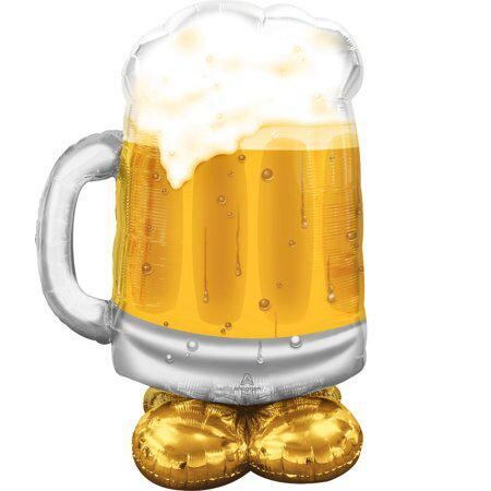 Anagram 49" Big Beer Mug Airloonz Foil Balloon