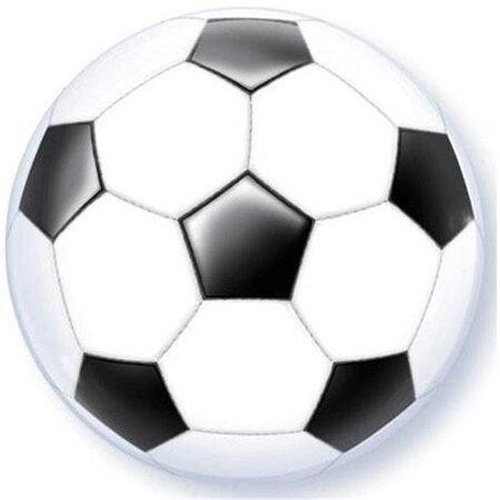 Loftus International Q1-9064 22 in. Soccer Ball Bubble Balloon
