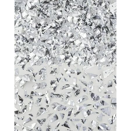 Silver Sparkle Shredded Foil Confetti