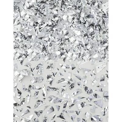 Silver Sparkle Shredded Foil Confetti