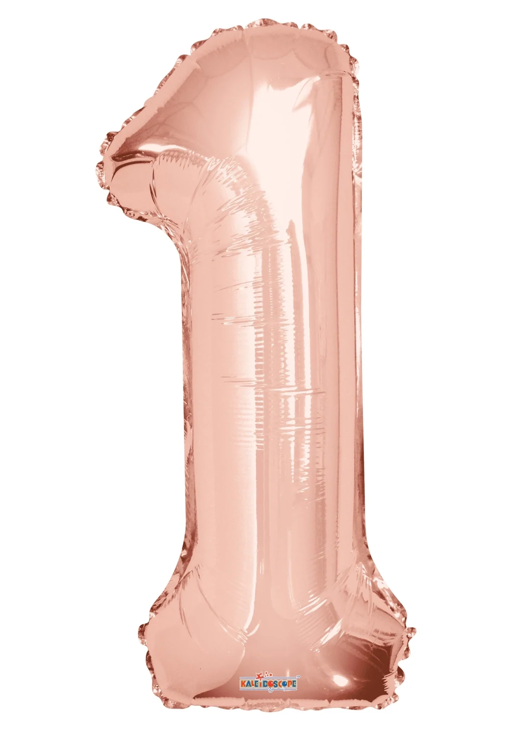 Foil Balloon Number Rose Gold #1 - 34in