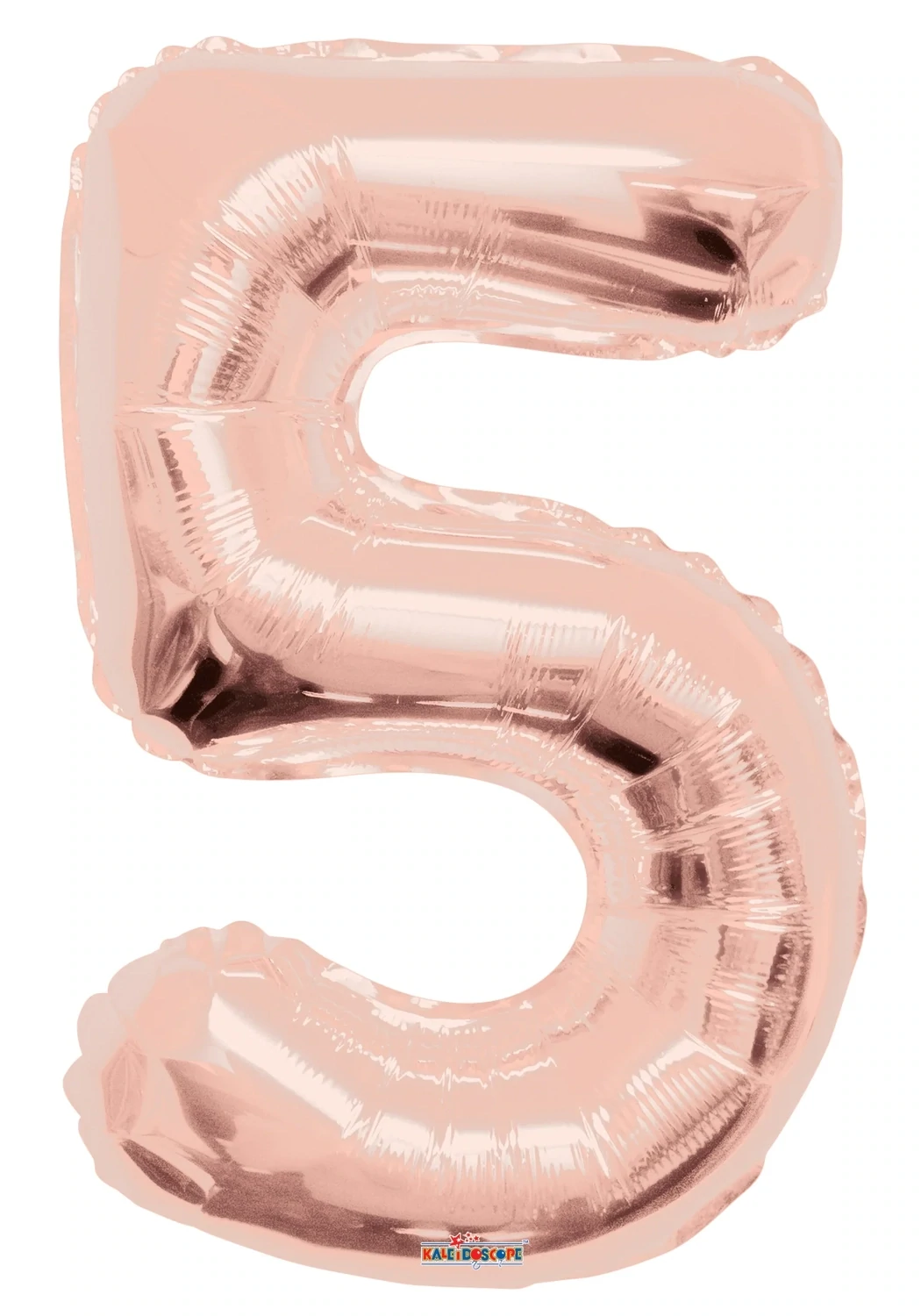 Foil Balloon Number Rose Gold #5 - 34in