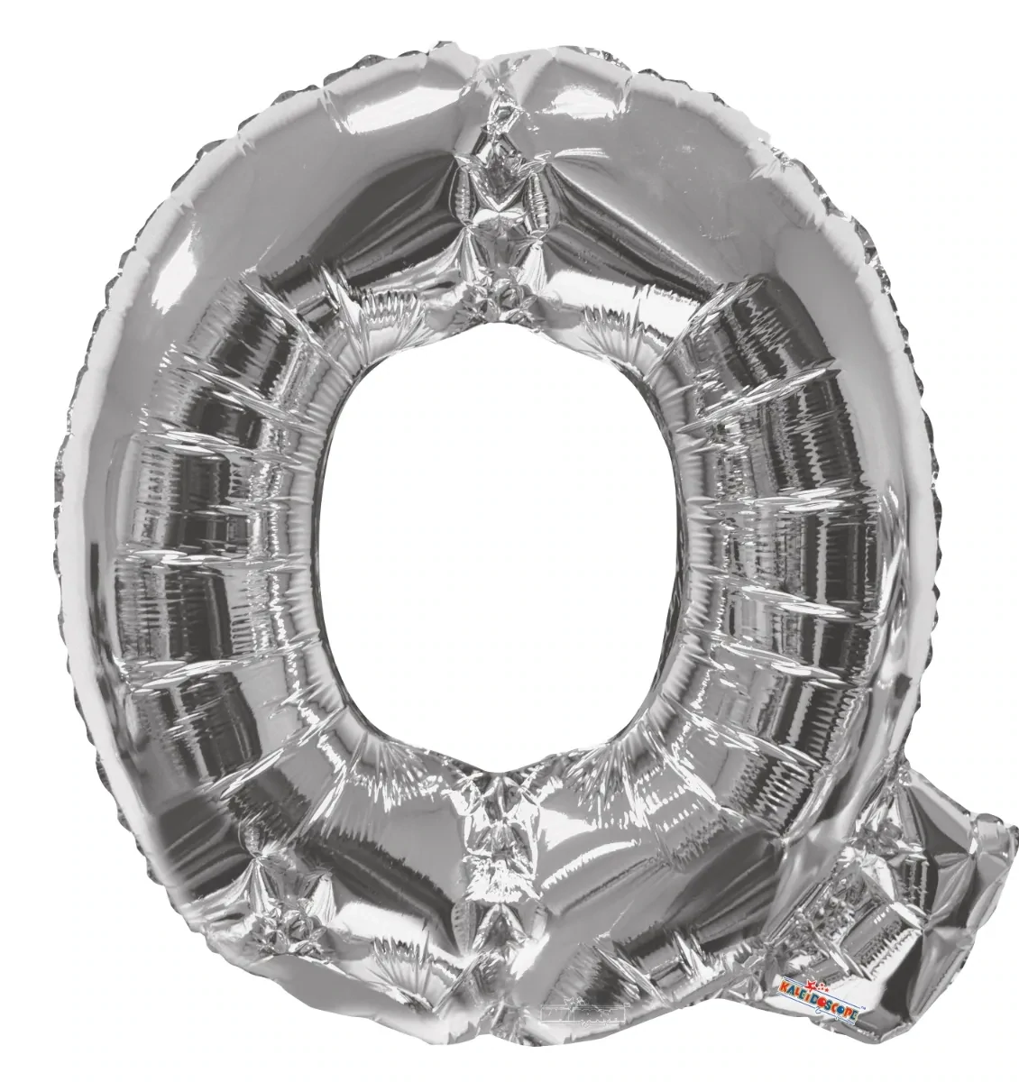 Foil Balloon Letter Q Silver - 34in