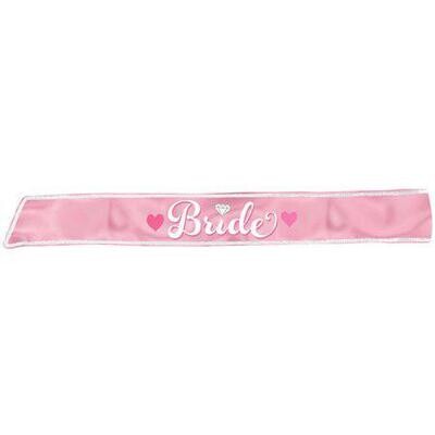 Elegant Bride Sash for Bachelorette Parties or Bridal Showers