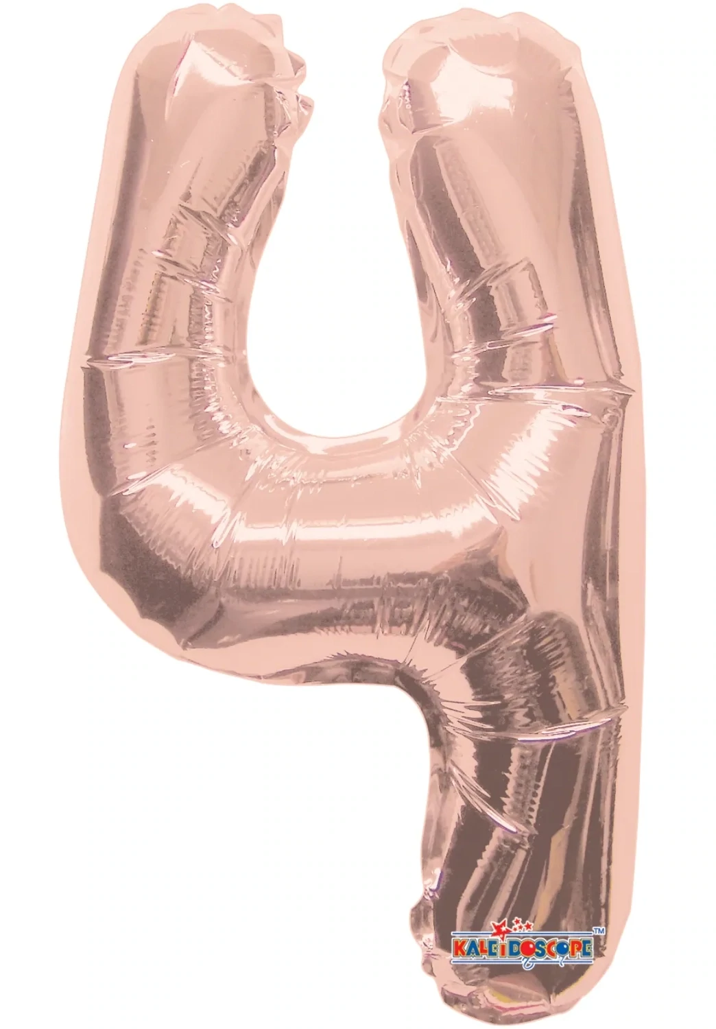 Foil Balloon Number Rose Gold #4 - 16in