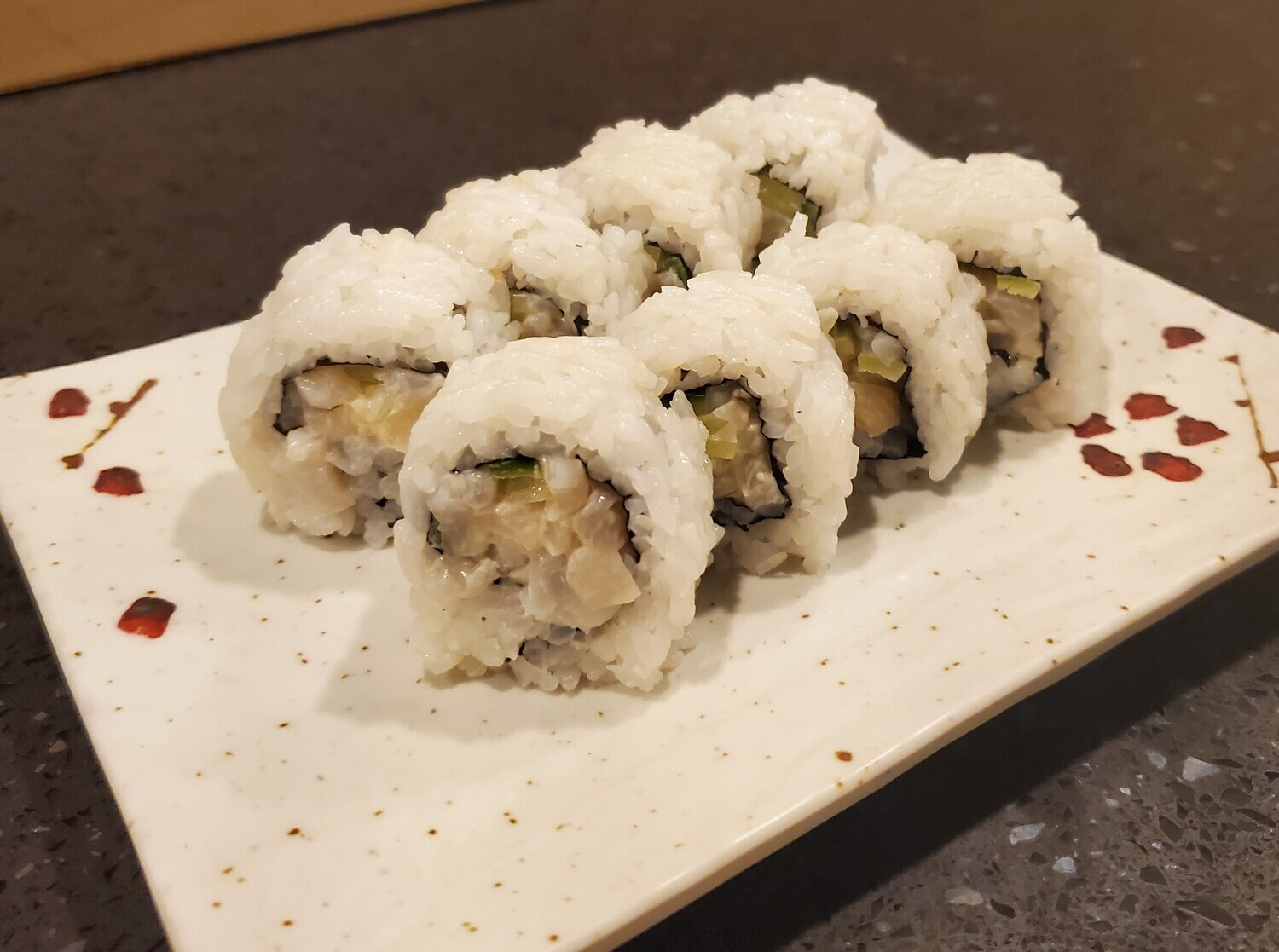 Chopped Scallop Roll