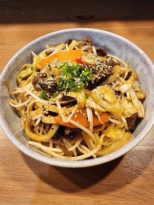 Beef Yakiudon