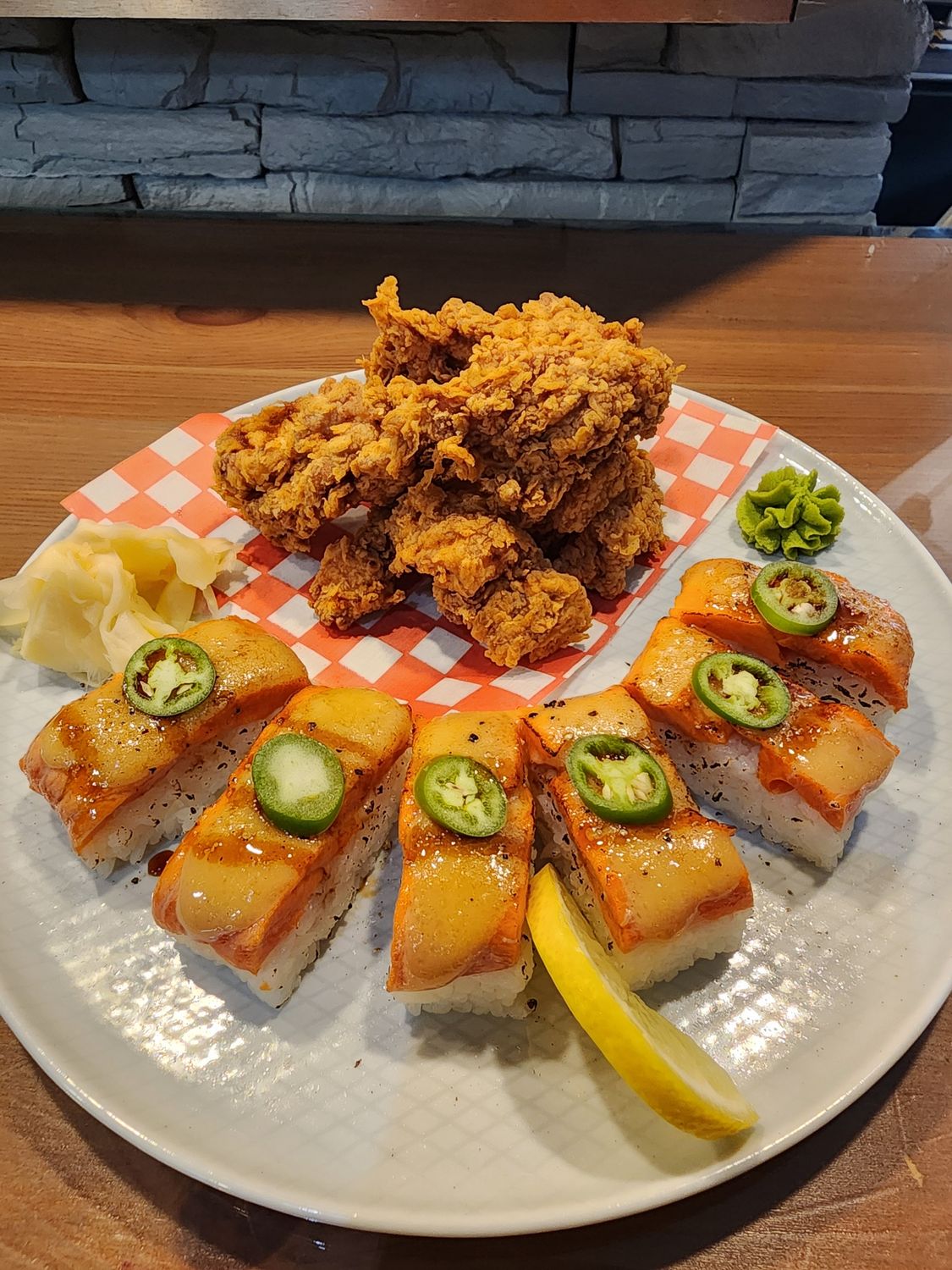 karage&amp;Oshi combo
