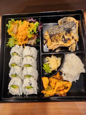 Mackerel Robata Bento
