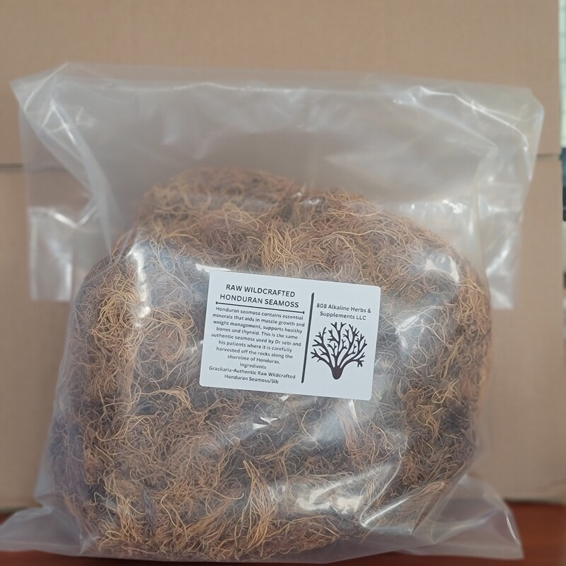5lb Raw Wildcrafted Honduran Seamoss