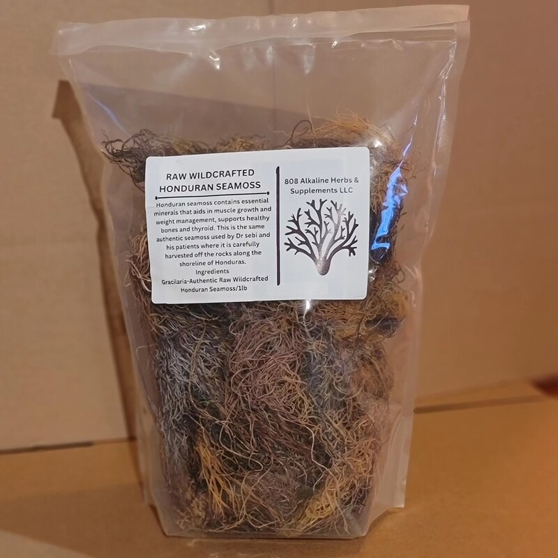 3lb Raw Wildcrafted Honduran Seamoss