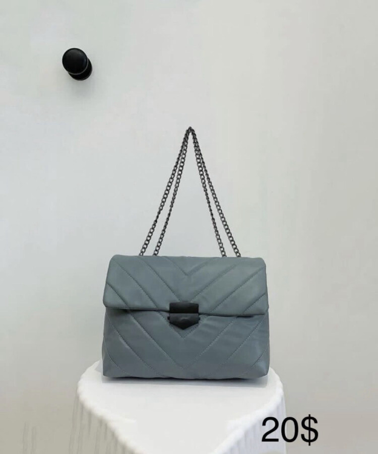 Bandolera gris