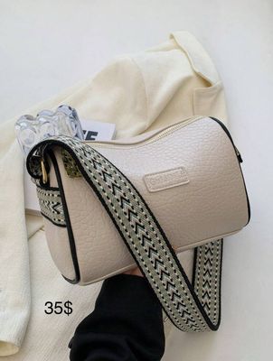 Bandolera beige