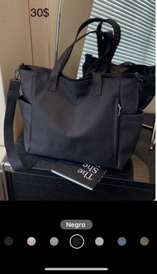 Bolso cruzado negro