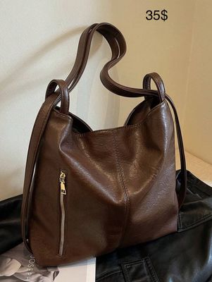 Cartera marrón