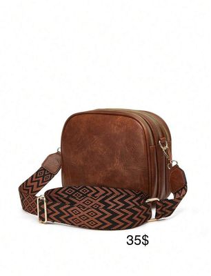 Bandolera marrón