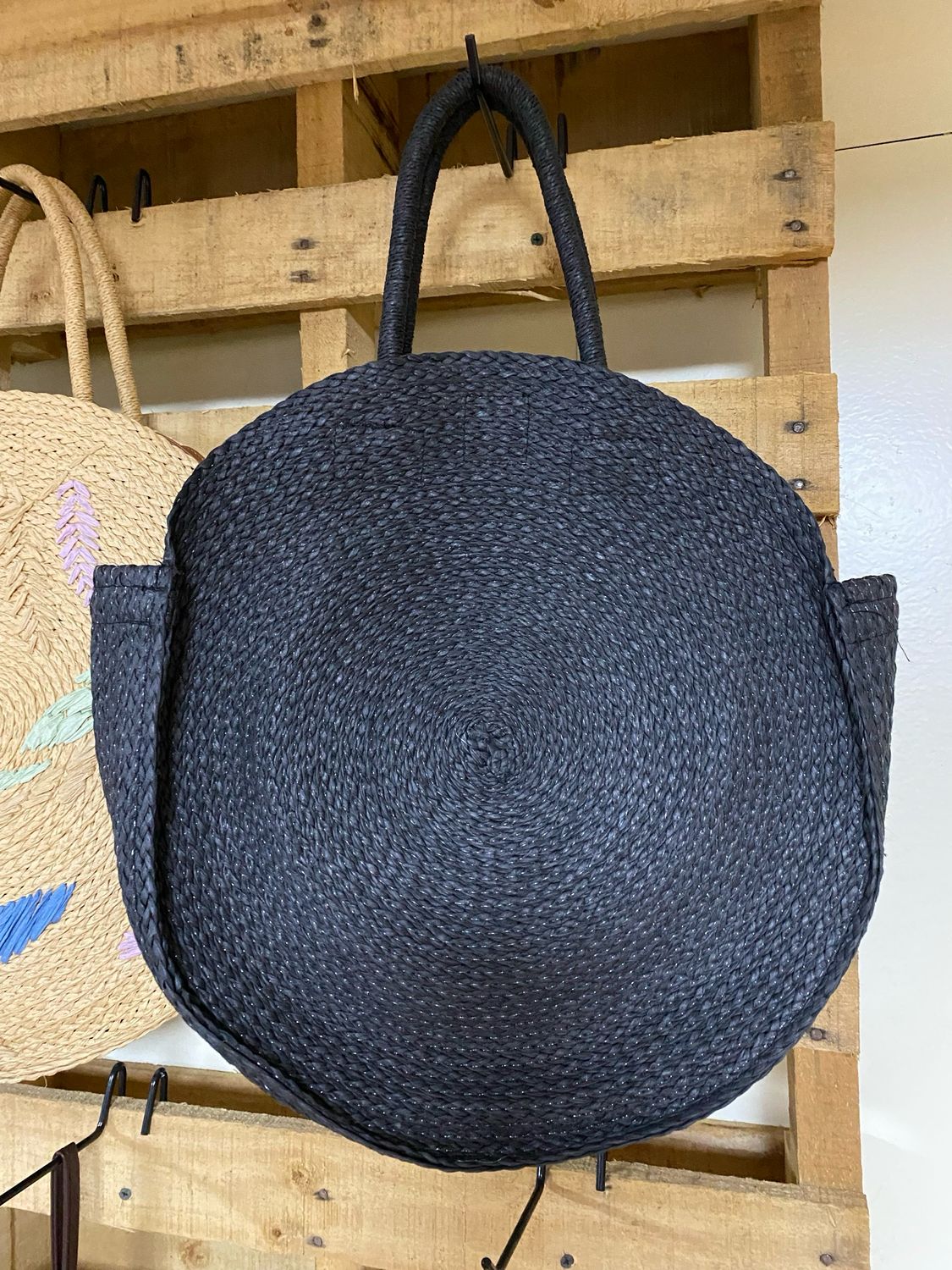 Cartera playera negra