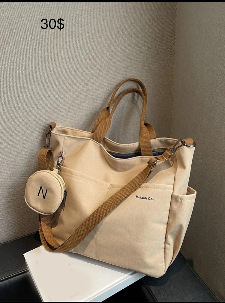 Bolso cruzado caqui