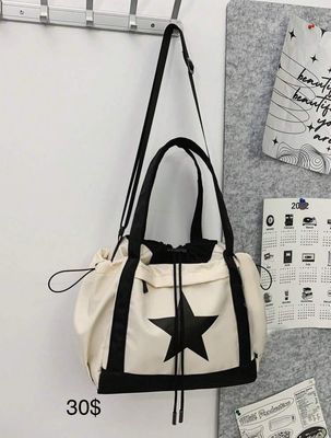 Bolso cruzado crema