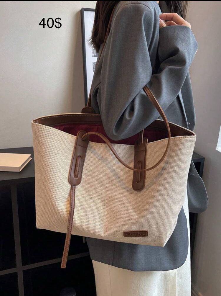 Cartera beige