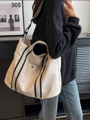 Bolso cruzado beige