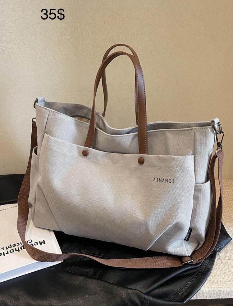 Bolso cruzado gris