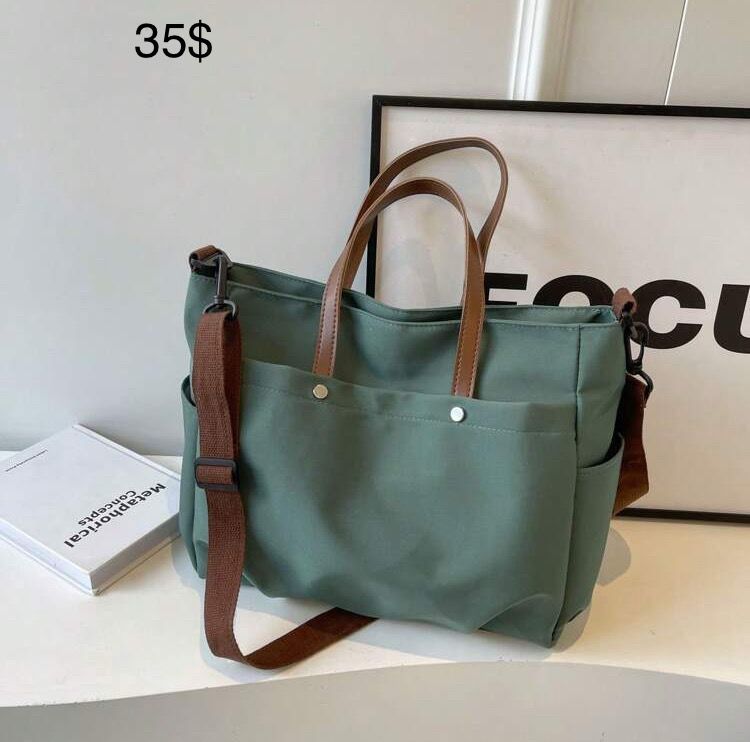 Bolso cruzado verde