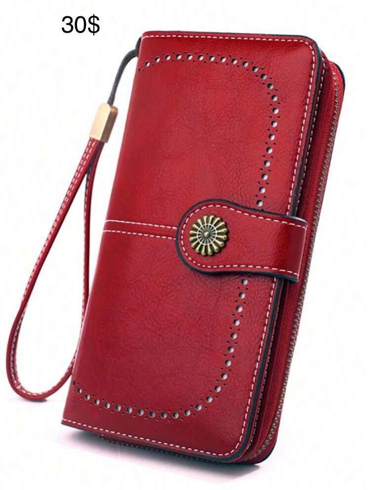 Porta monedas rojo