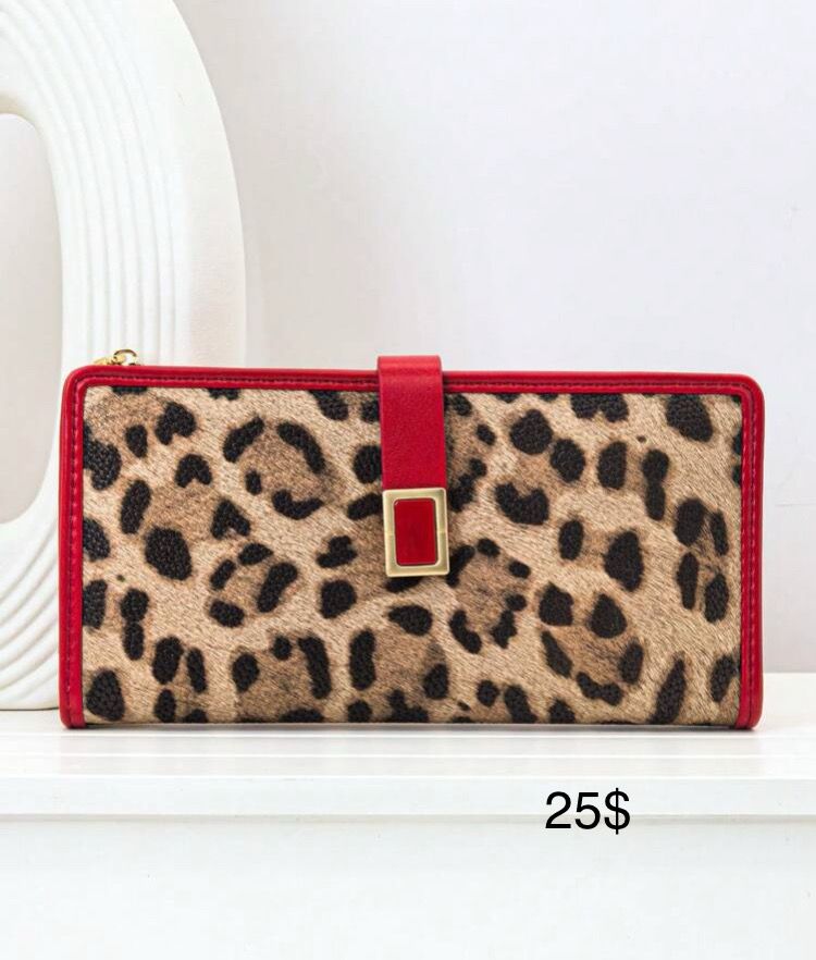 Porta monedas animal print