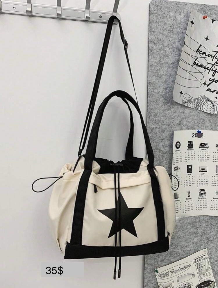 Bolso cruzado crema