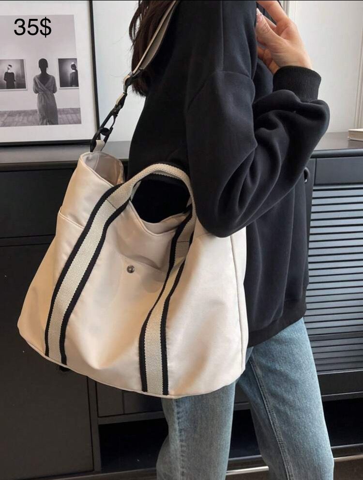 Bolso cruzado beige