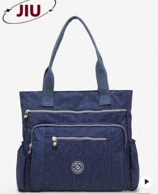 Bolso de hombro azul