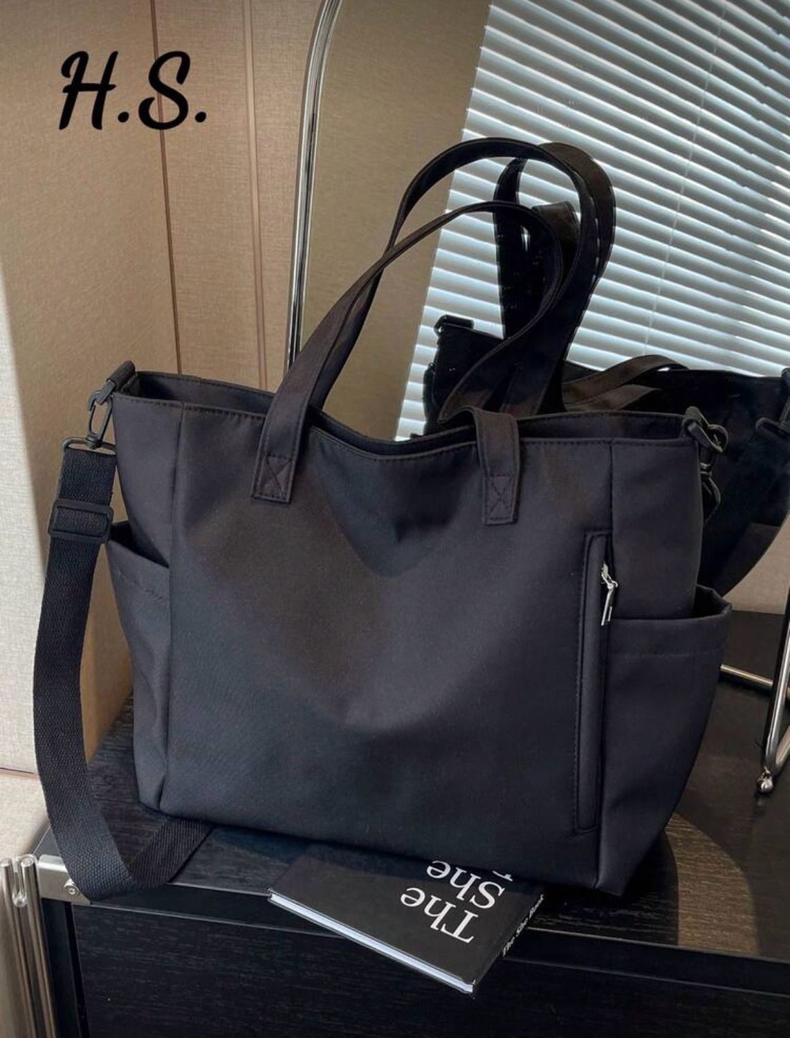 Bolso cruzado negro