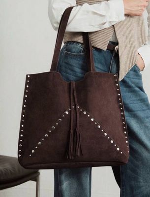 Cartera marrón