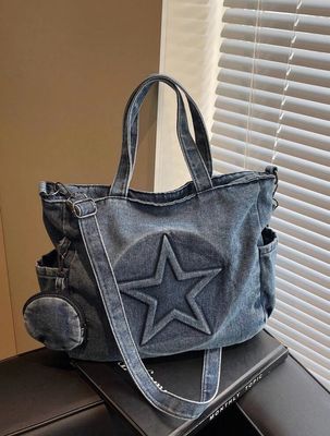 Bolso cruzado blue jeans