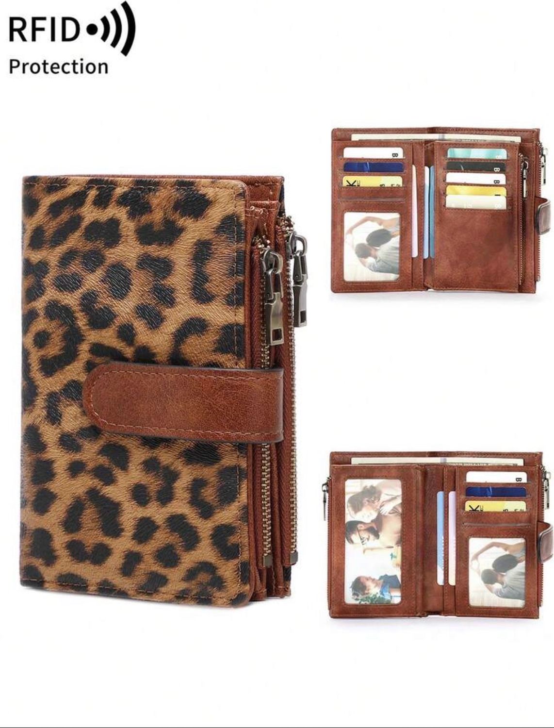 Porta monedas animal print