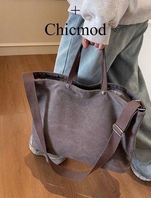 Bolso cruzado gris