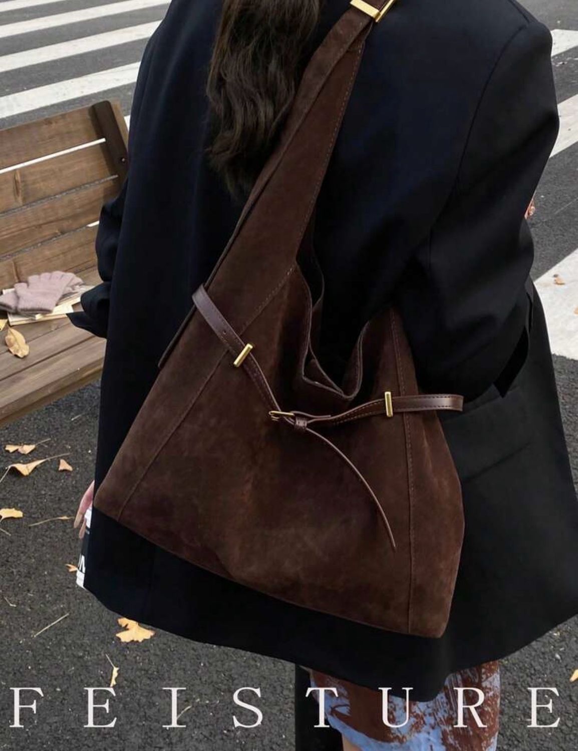 Cartera marrón