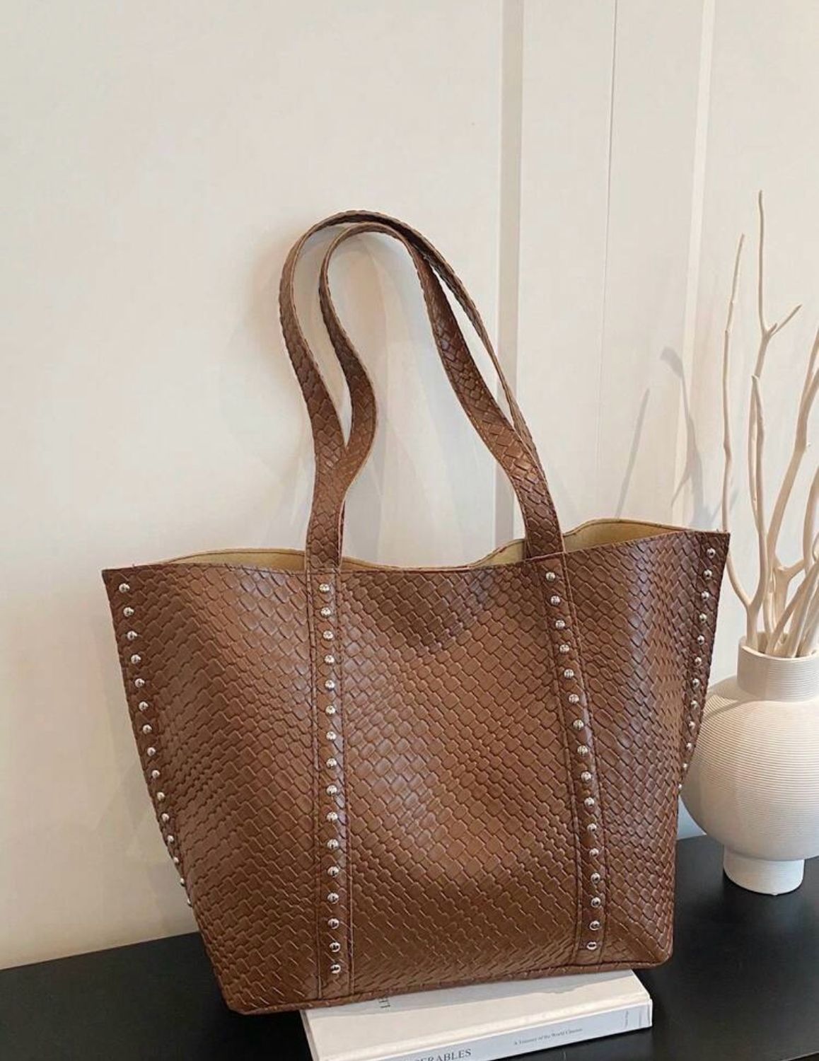Cartera marrón