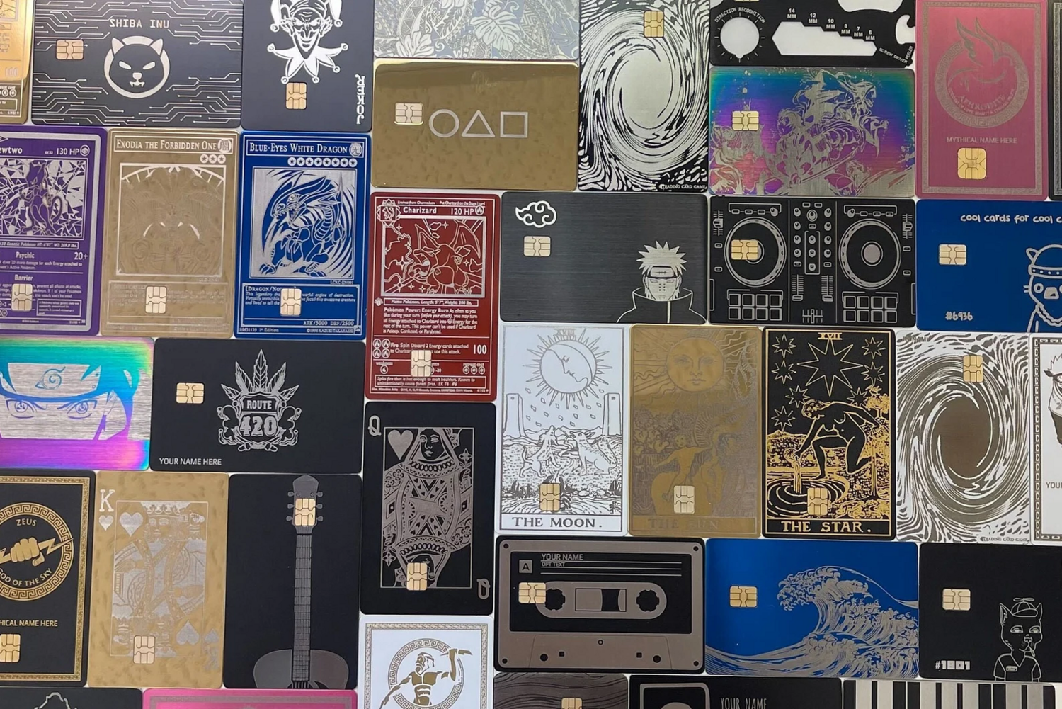 Metal Custom Bank Cards