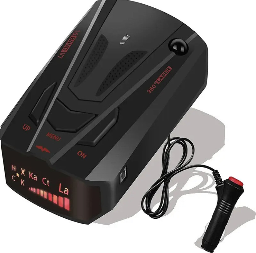 Radar Detector w/ Voice Prompt &amp; Speed Alarm